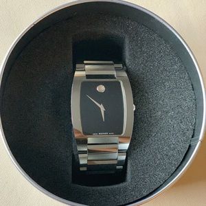 MOVADO FIERO TUNGSTEN CARBIDE